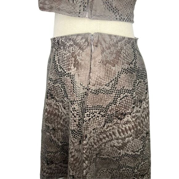 Guess Snakeskin Faux Leather 2-Piece Set - Women’s M - Picture 6 of 10